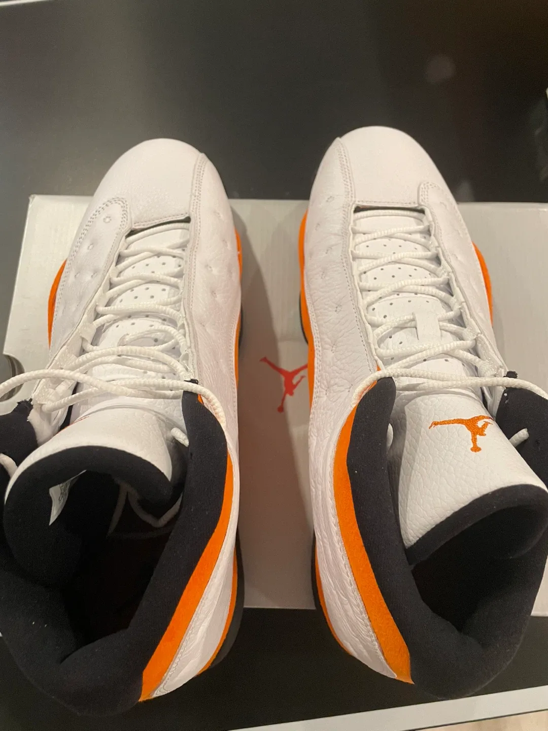 Air Jordan 13 Retro White/Starfish Size 13 image indicator(4)