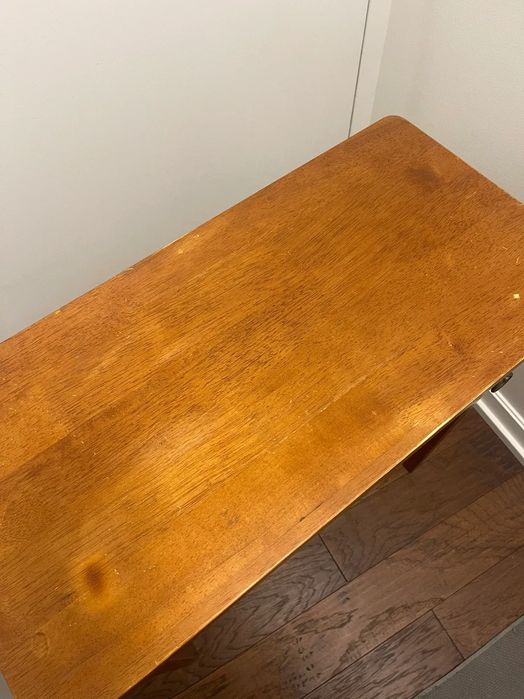 Rustic Vintage Wooden Console Table with 3 Drawers image indicator(3)