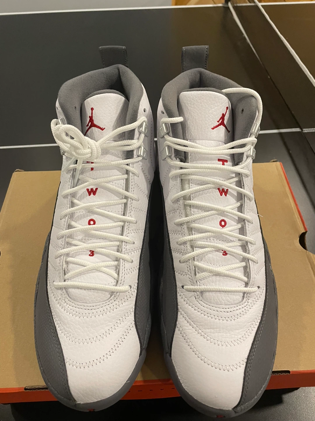 Jordan 12 Retro White/Dark Grey - photo 2