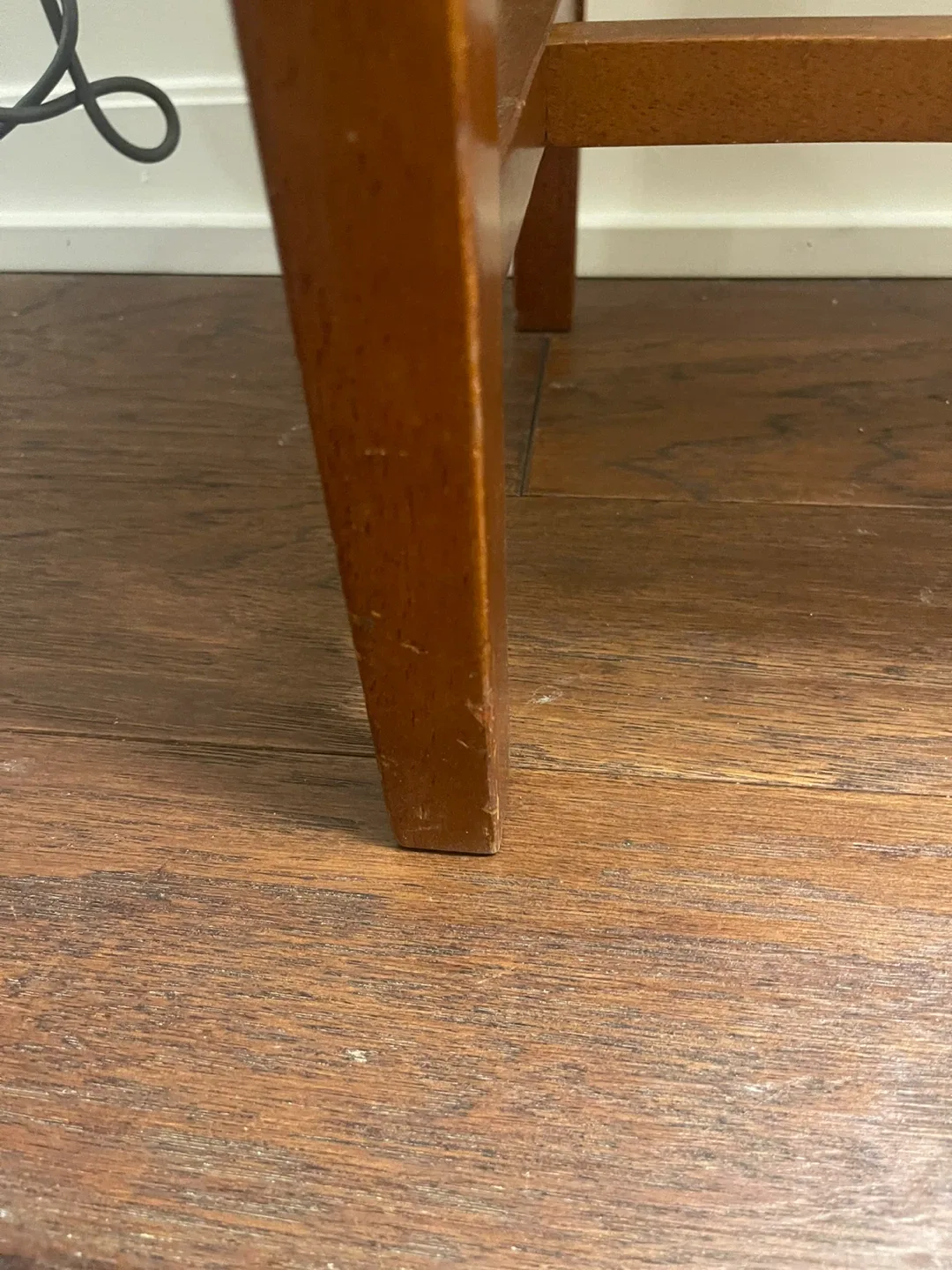 Rustic Vintage Wooden Console Table with 3 Drawers image indicator(5)