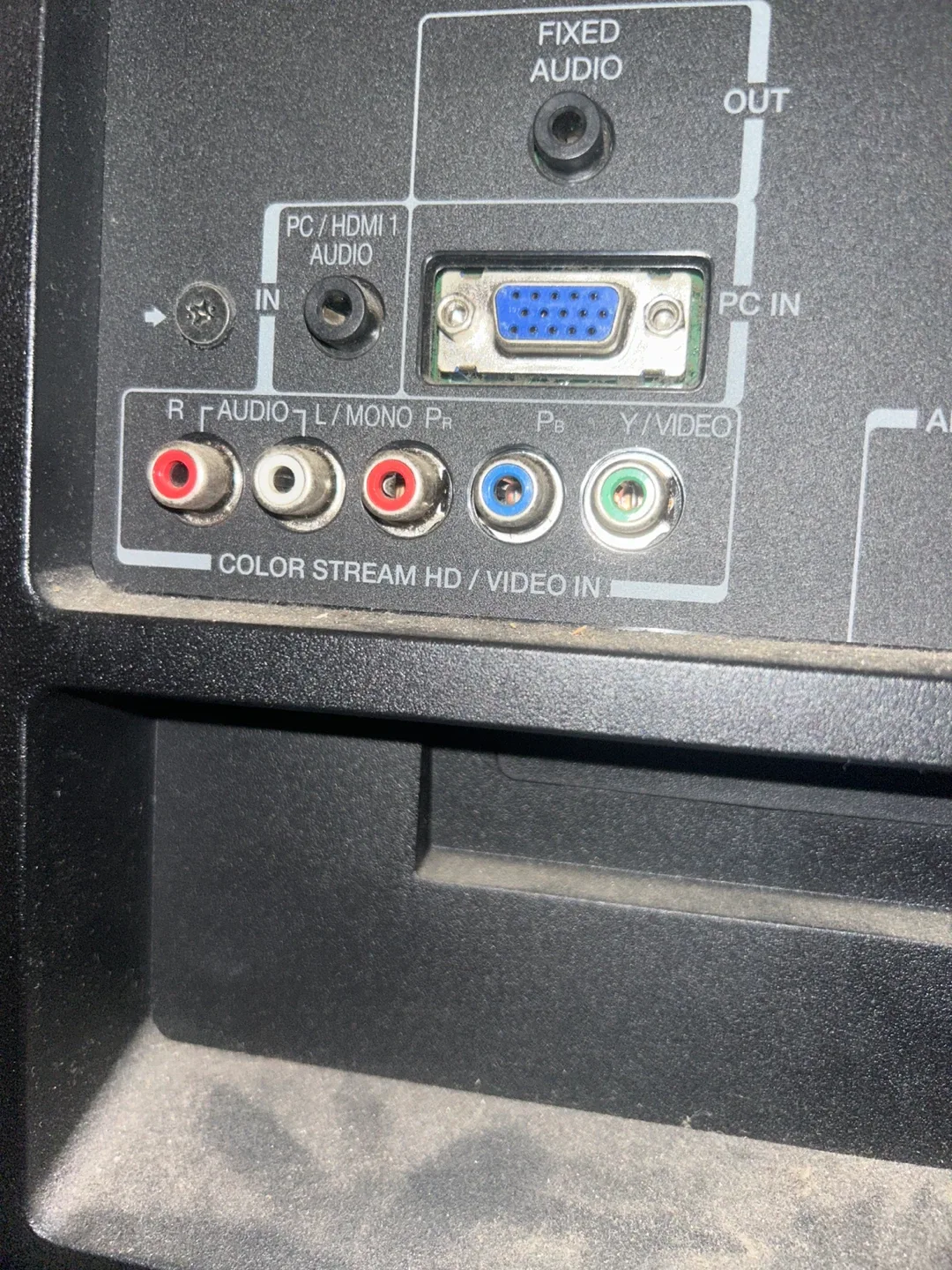 55 inch Toshiba Tv image indicator(3)