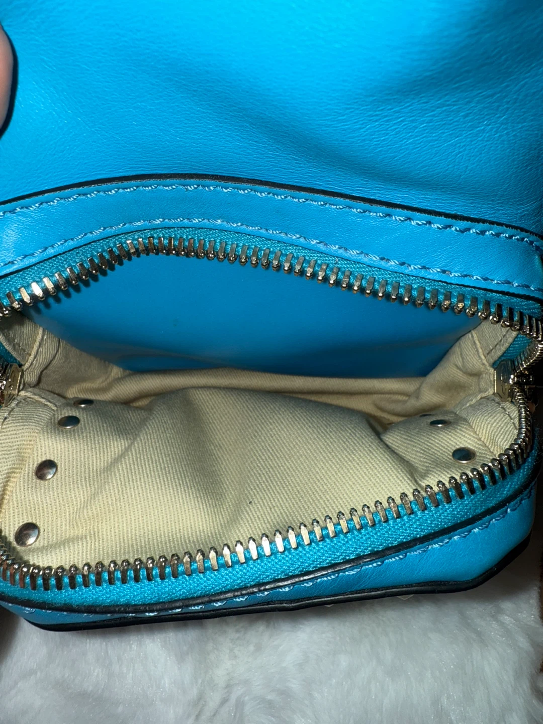 Valentino Garavani Blue Mini Backpack - photo 5