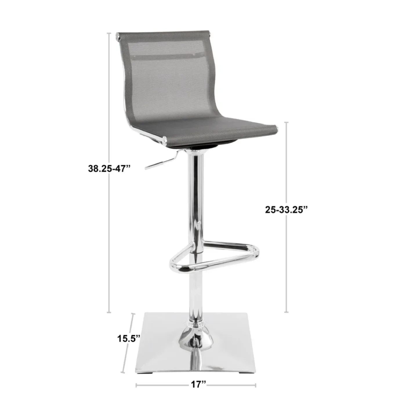 Adjustable Height Bar Stools - Set of 2 image indicator(4)