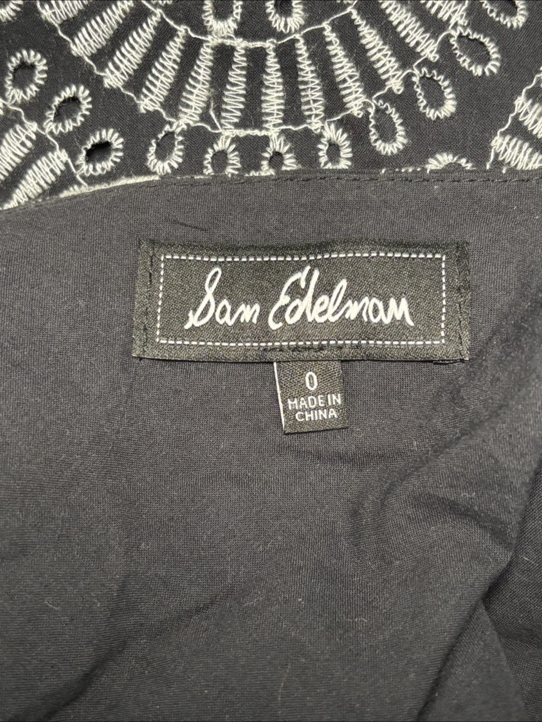 Sam Edelman Black & White Dress - Size 0 - photo 4
