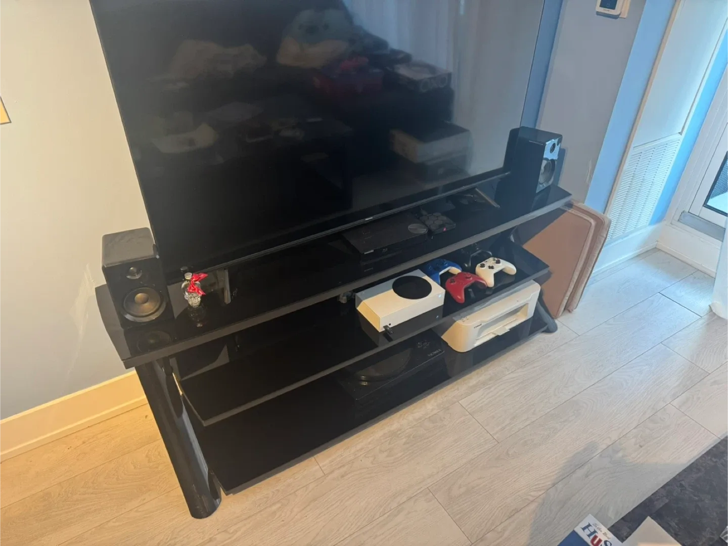Black TV Stand