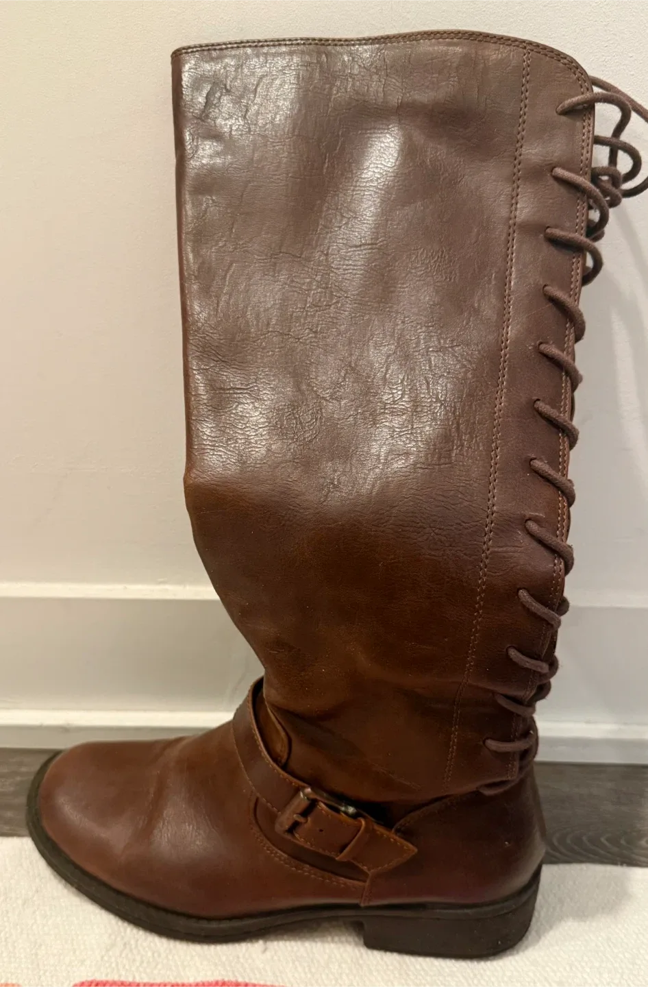 Euro Soft - Brown Knee-High Boots - Size 7