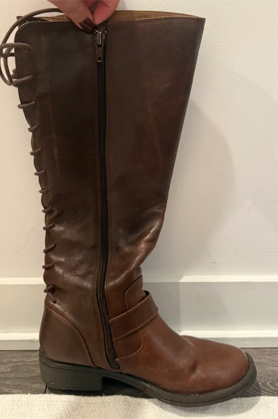 Euro Soft - Brown Knee-High Boots - Size 7 image indicator(3)