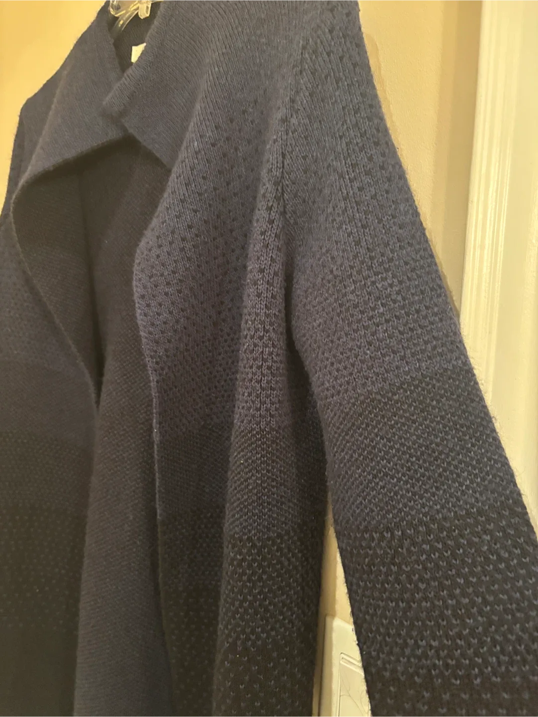 Women’s Blue Knit Cardigan image indicator(5)