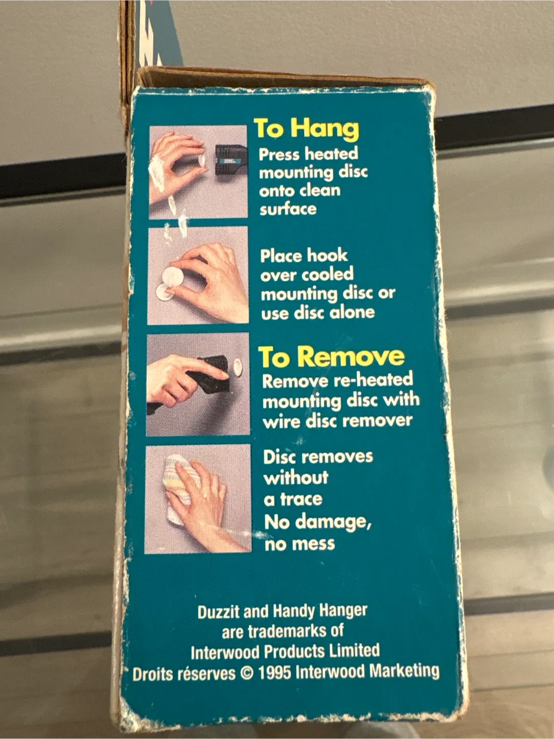 Duzzit Handy Hanger All-Surface Hanging System image indicator(2)