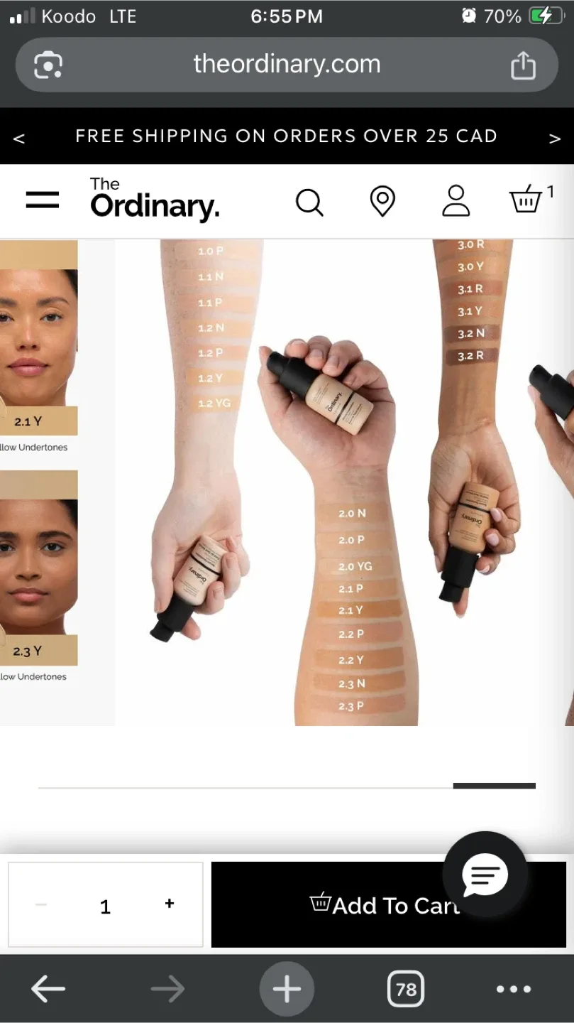 The Ordinary Serum Foundation - $5 each image indicator(5)