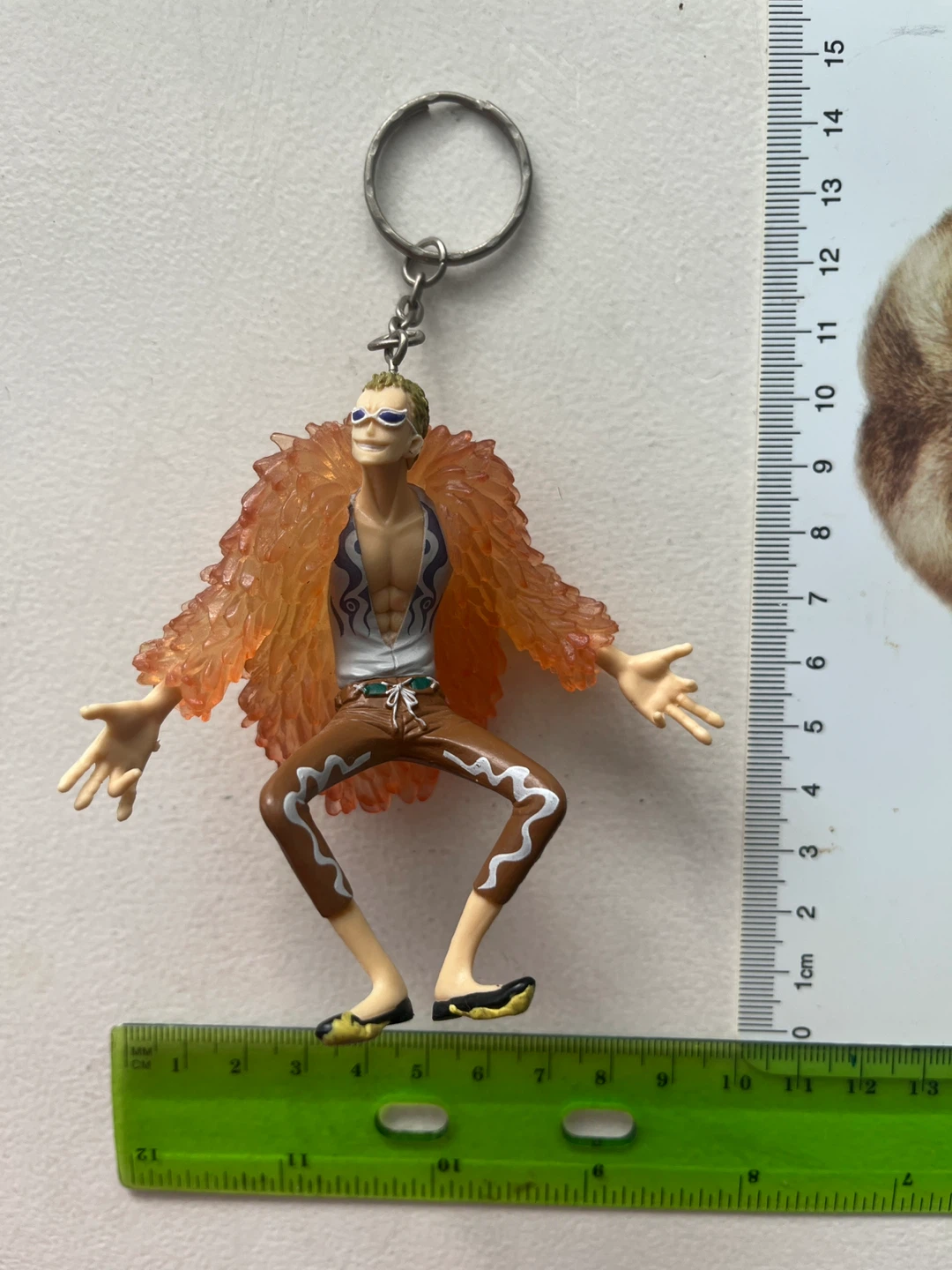 One Piece Donquixote Doflamingo Keychain - photo 2