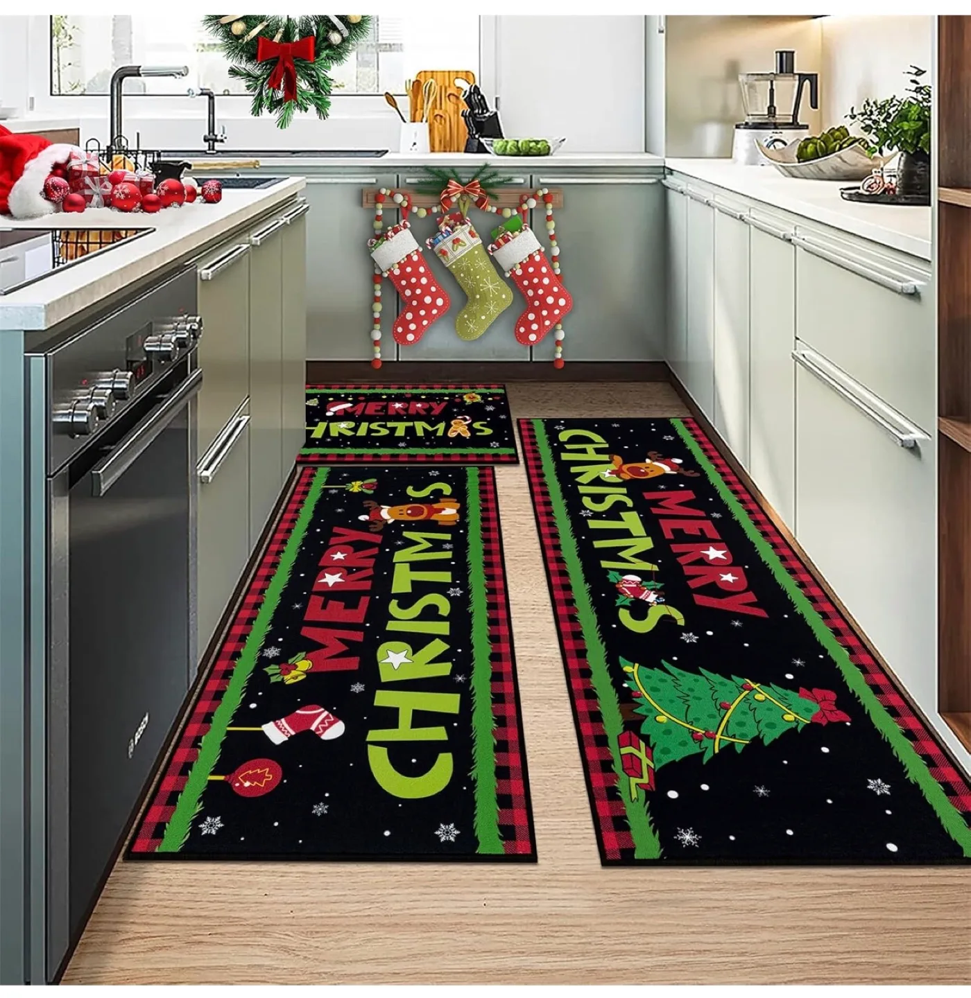 Christmas Kitchen Rug Set (3-Piece) image indicator(5)