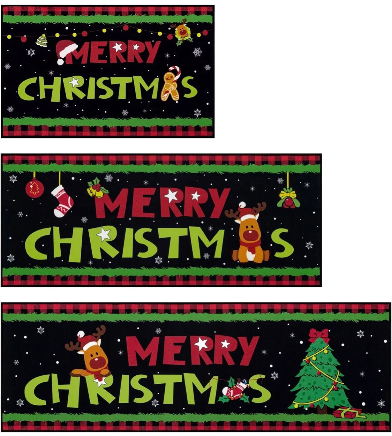 Christmas Kitchen Rug Set (3-Piece) image indicator(6)