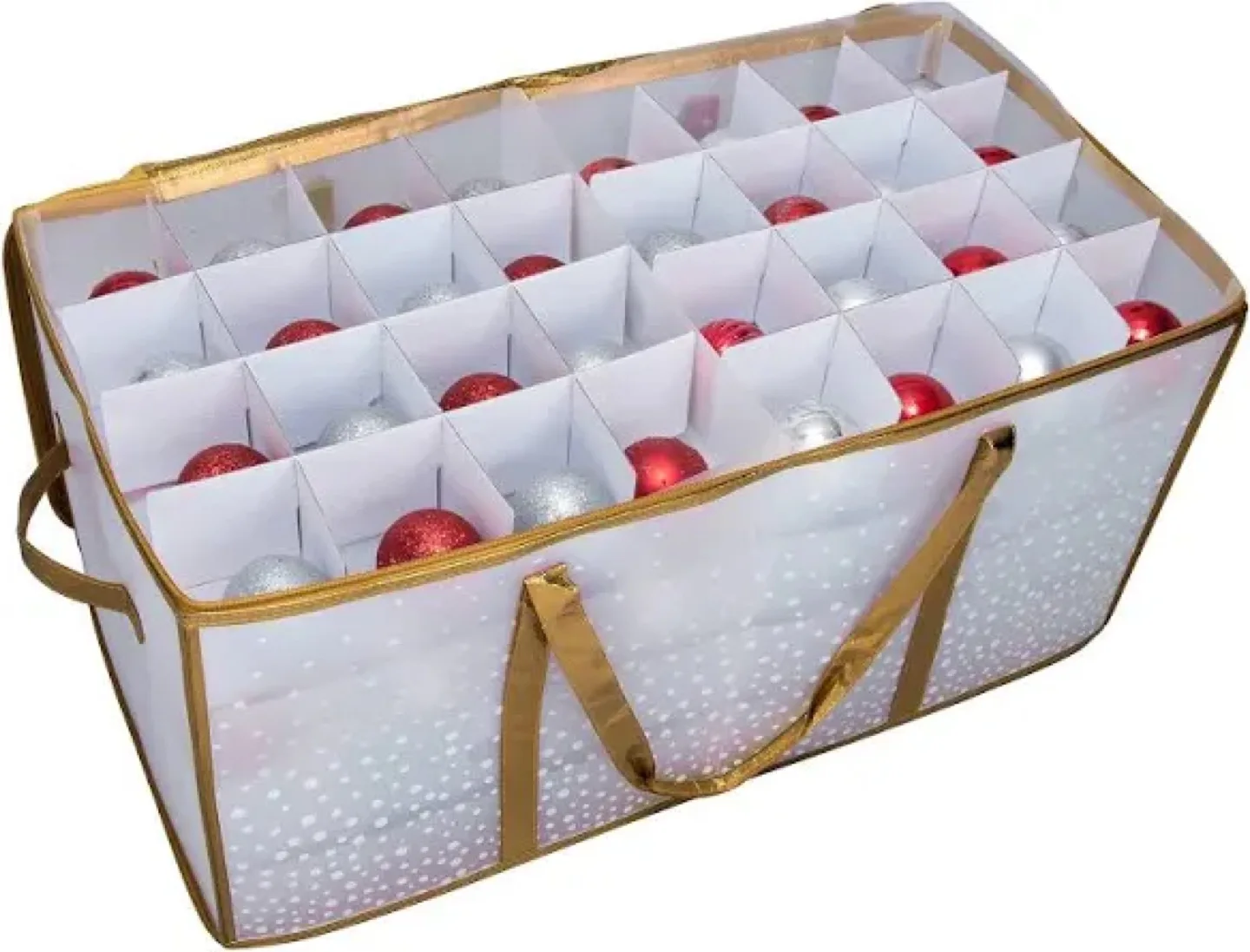 Ornament Storage Bag - Holds up to 128 Ornaments