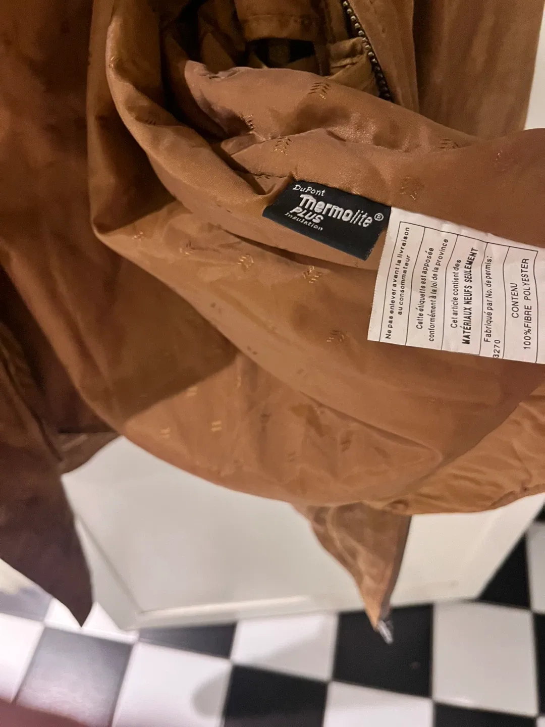 Danier Genuine Suede Leather Jacket - XXL image indicator(6)