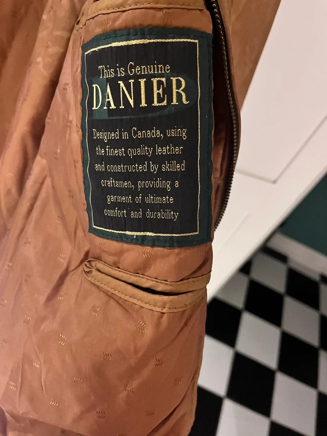 Danier Genuine Suede Leather Jacket - XXL image indicator(5)