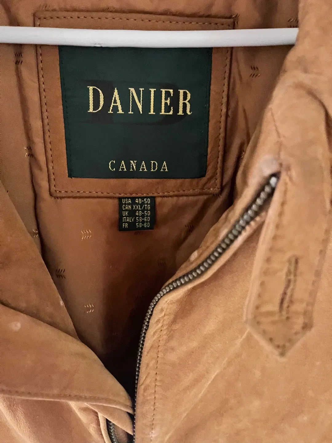 Danier Genuine Suede Leather Jacket - XXL image indicator(3)