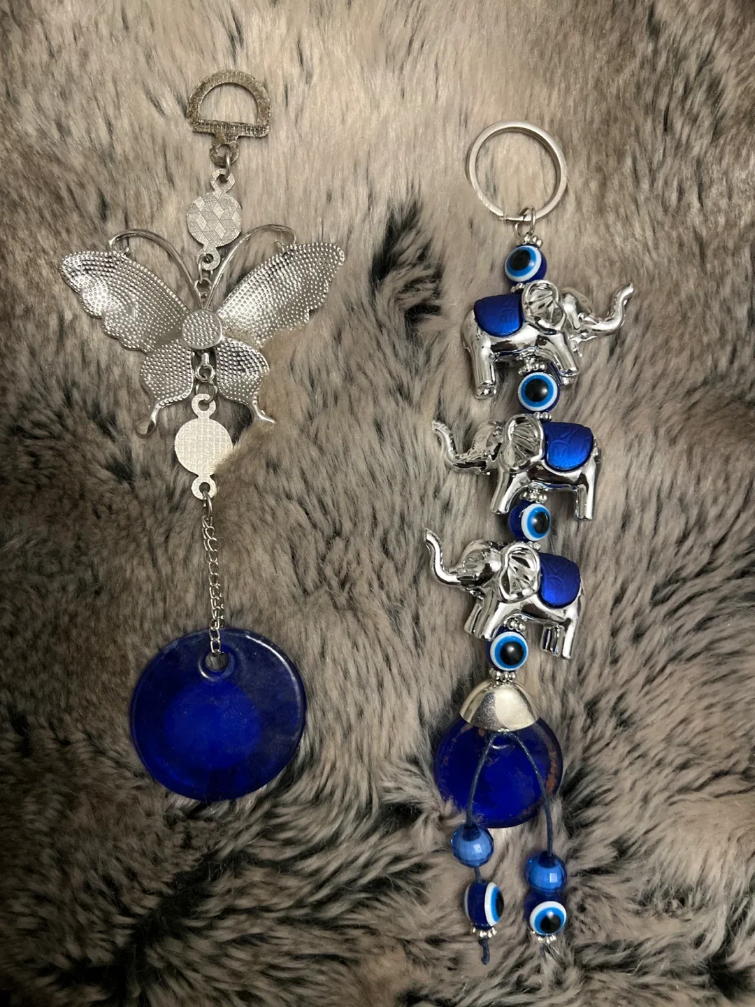 Evil Eye hamsa Amulets - Butterfly & Elephants image indicator(2)