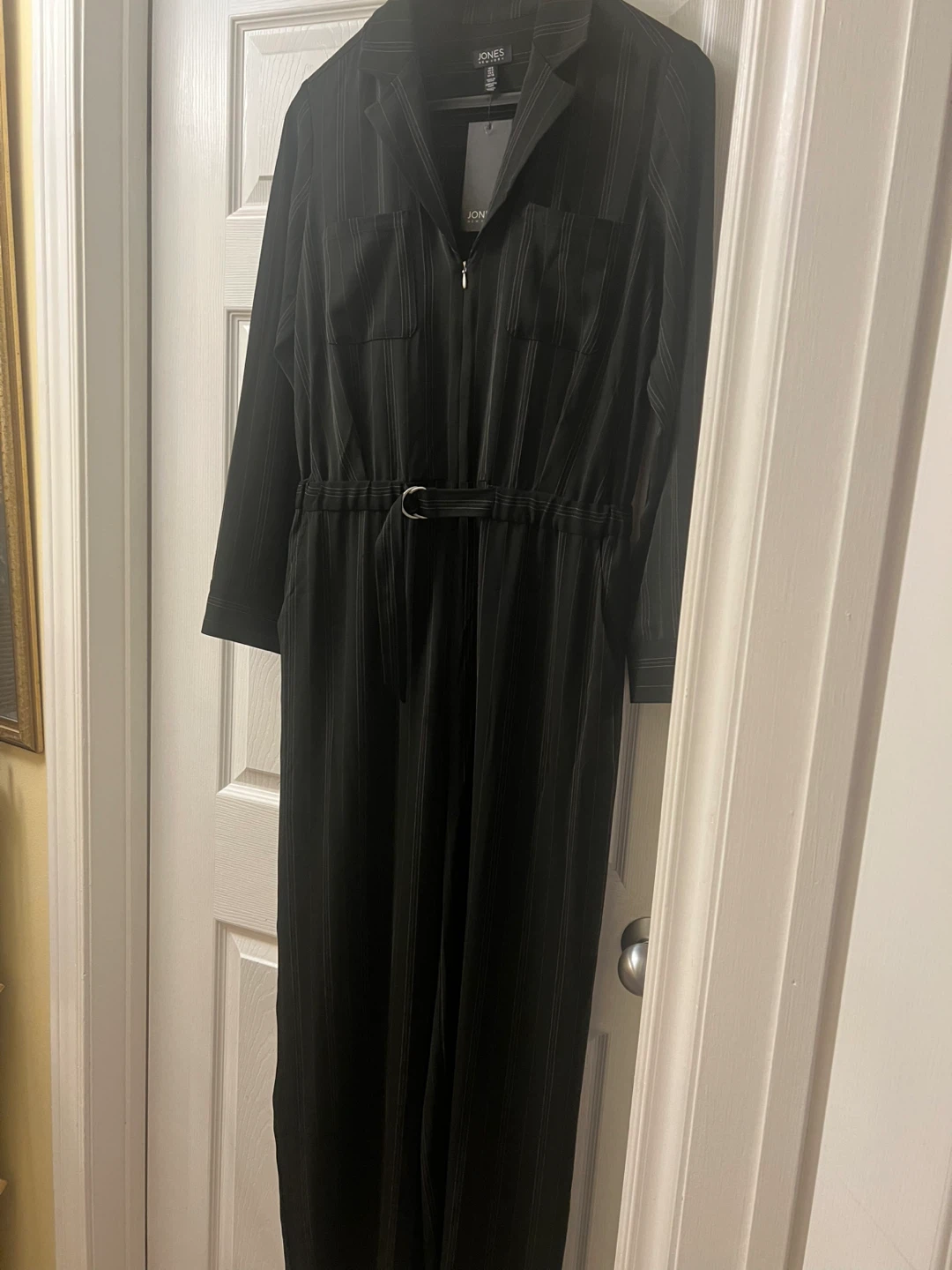 HOT! Jones New York Striped Jumpsuit - Size 8 - photo 2