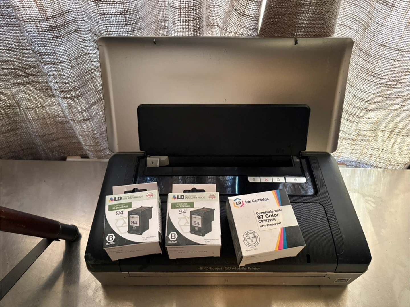 HP Officejet 100 Mobile Printer with Ink - photo 2