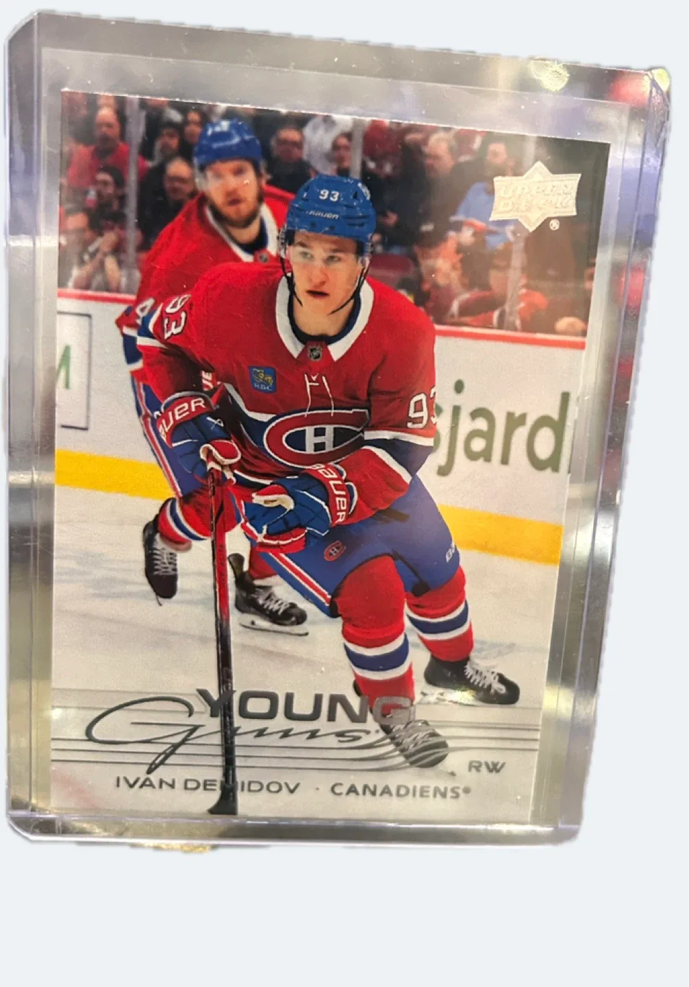 Ivan Demidov Young Guns Hockey Card