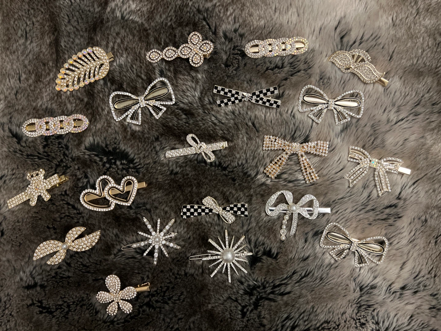 Sparkly Hair Clips - Assorted Styles
