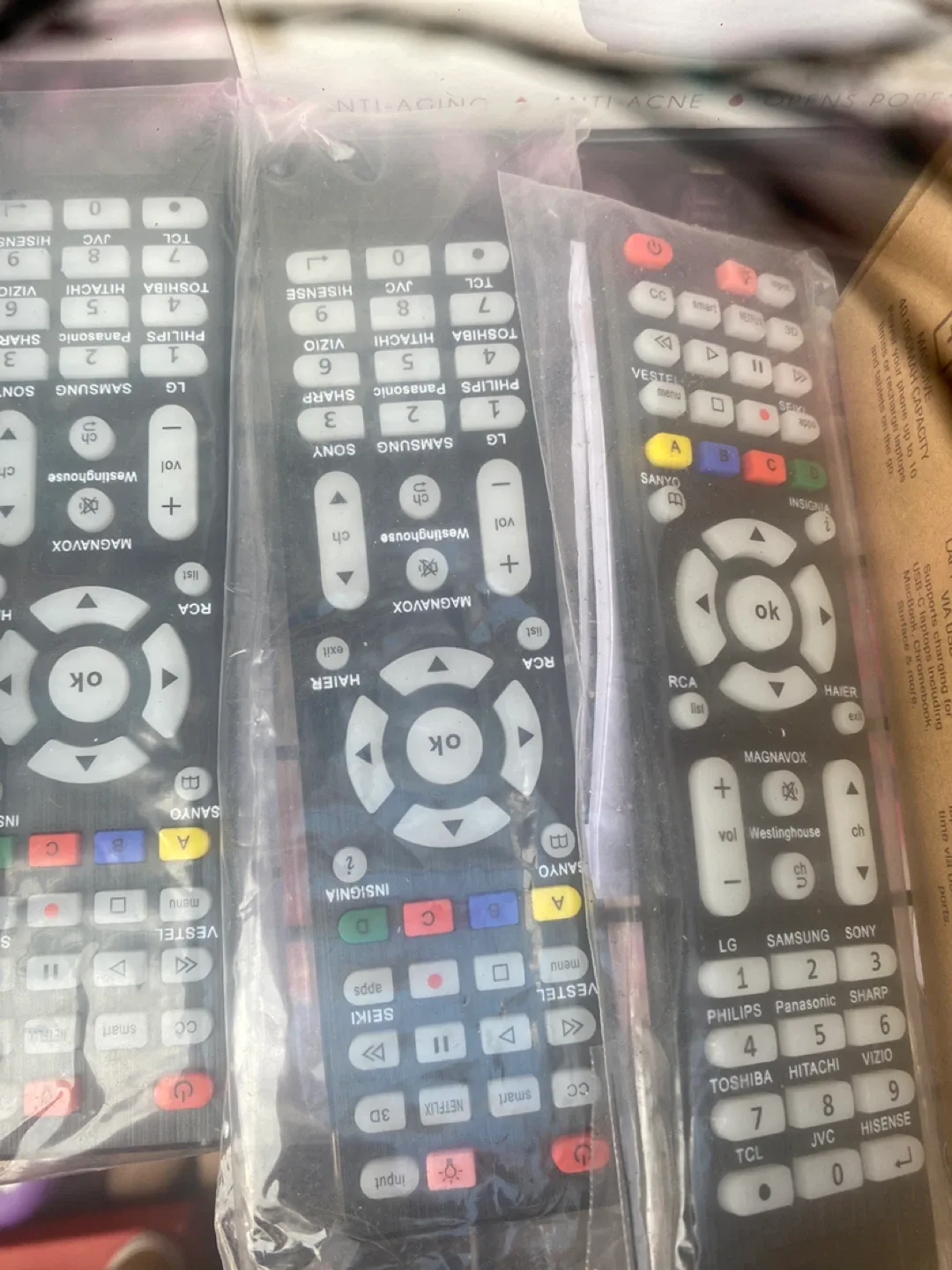 Mixed TV Remotes: Magnavox, Sanyo, Insignia & More