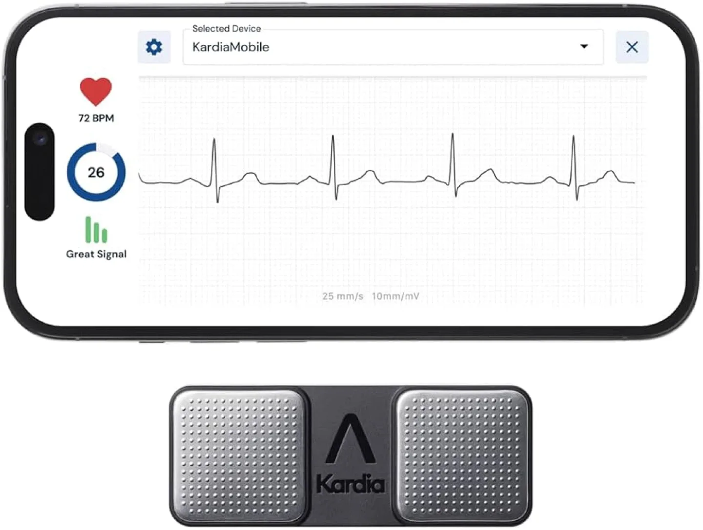 AliveCor KardiaMobile Personal ECG Monitor | Wireless image indicator(3)