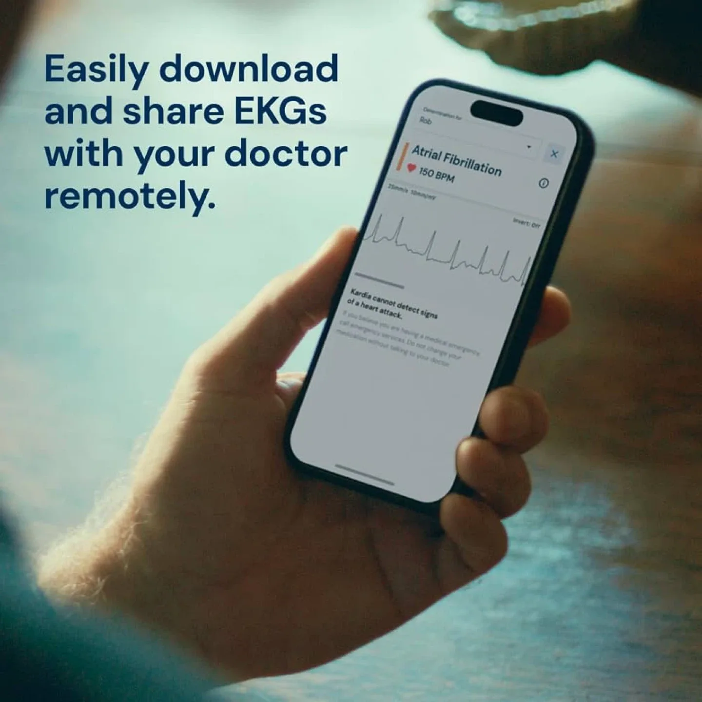 AliveCor KardiaMobile Personal ECG Monitor | Wireless image indicator(7)
