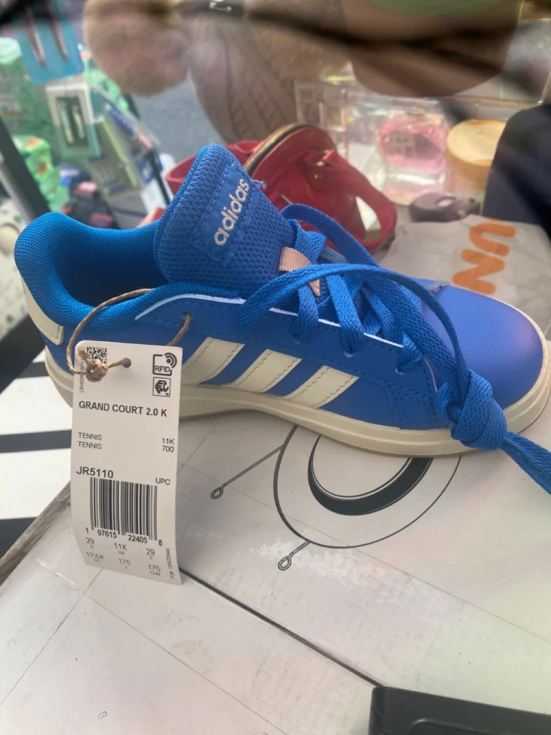 Adidas Grand Court 2.0 K Tennis Shoes - Size 11K