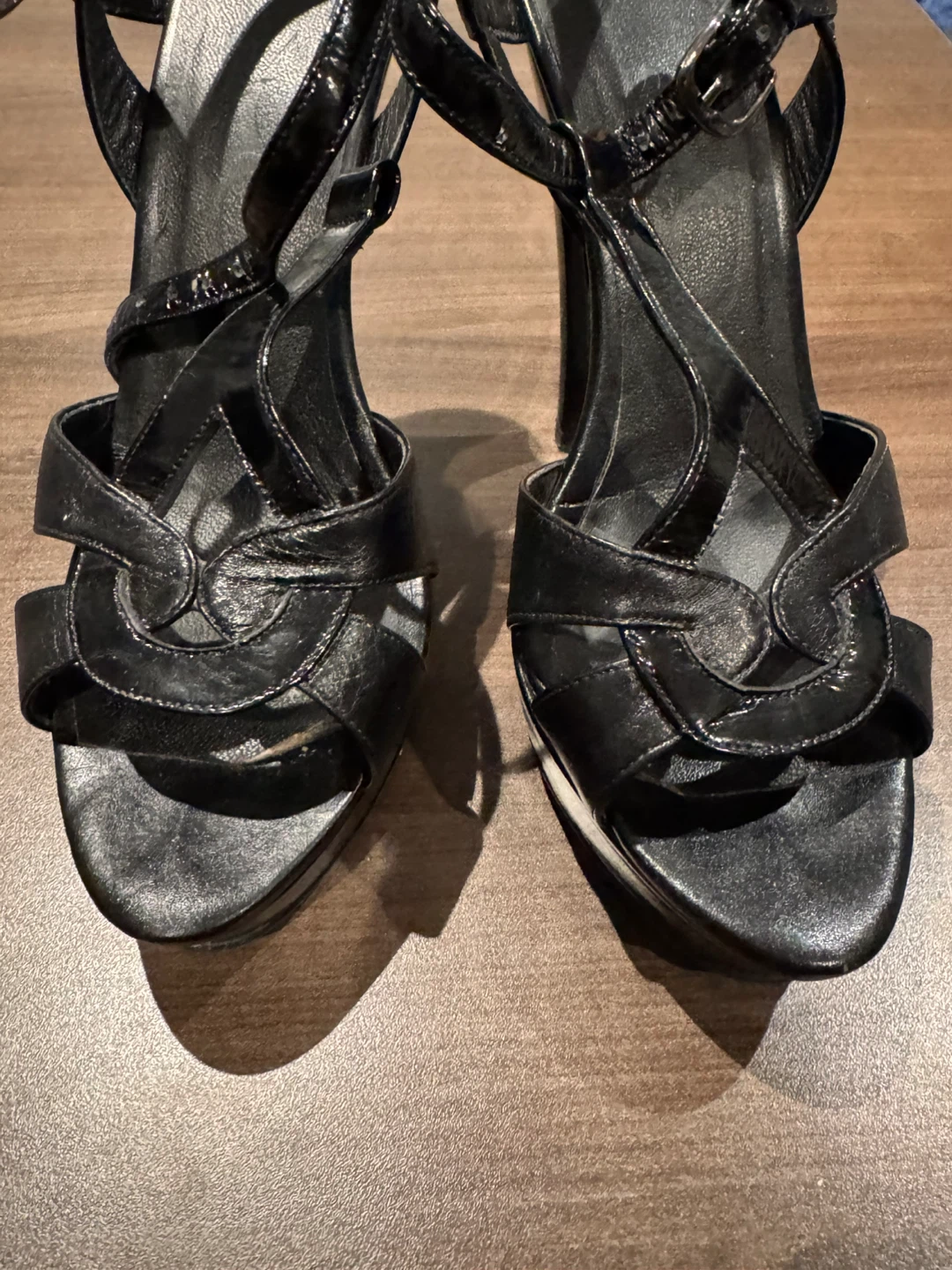 Black Platform Heels - photo 3