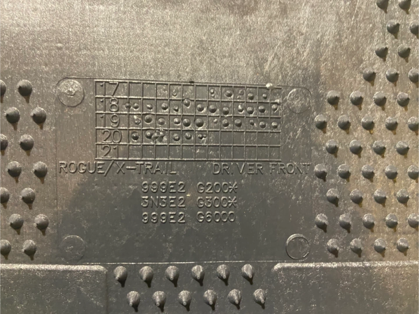 Nissan Rogue/X-Trail Floor Mats - photo 3