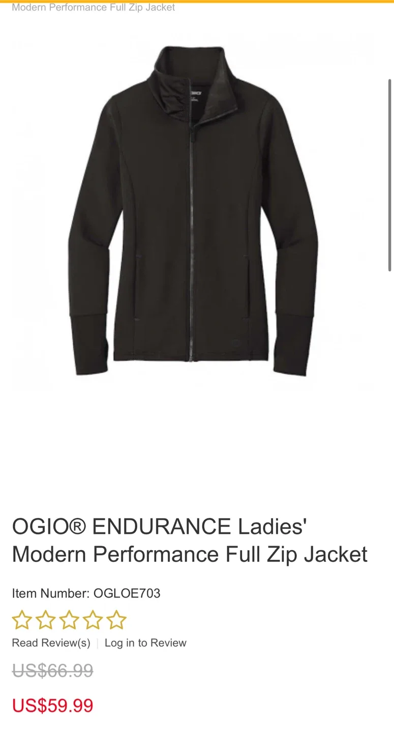 OGIO Endurance Ladies' Jacket, Size S image indicator(2)