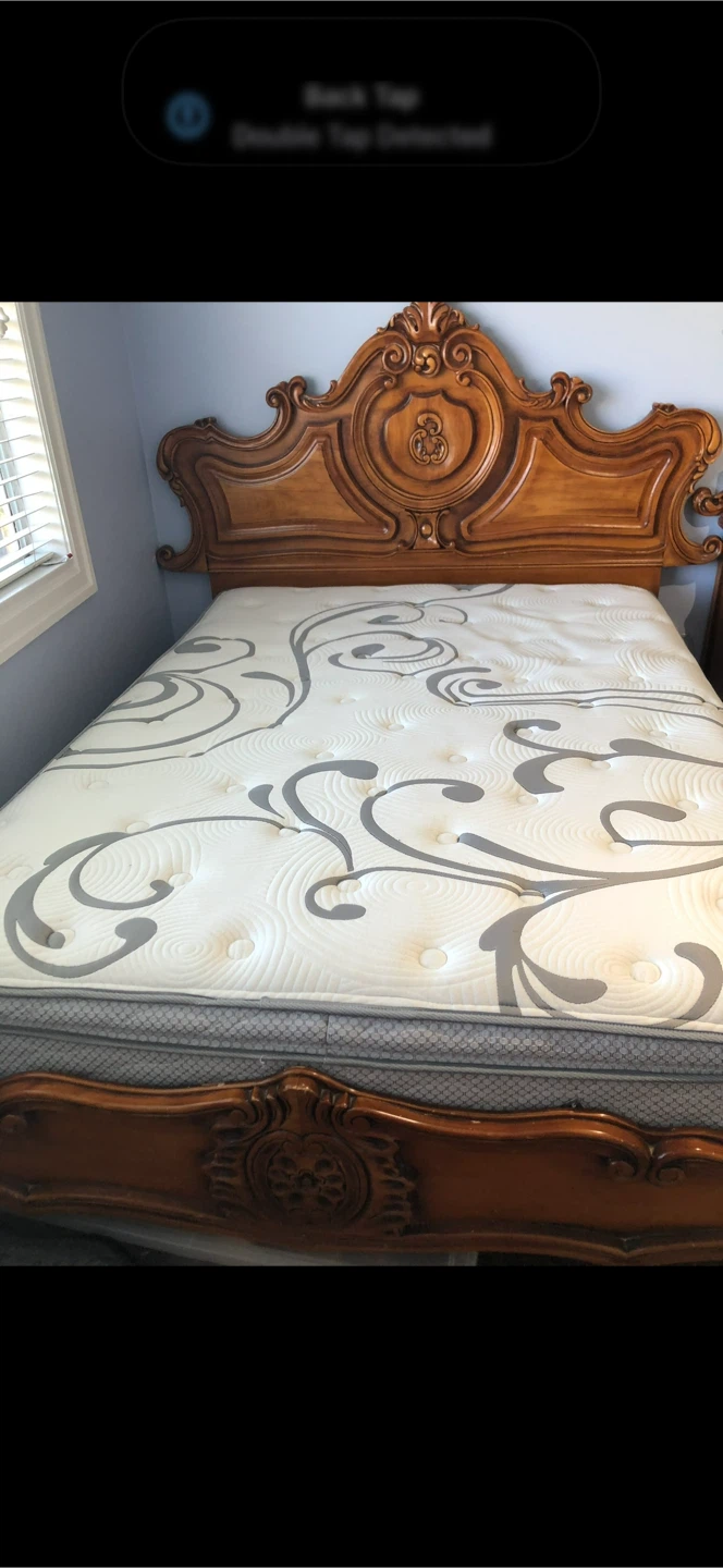 Antique Wood Bedroom Set - photo 5