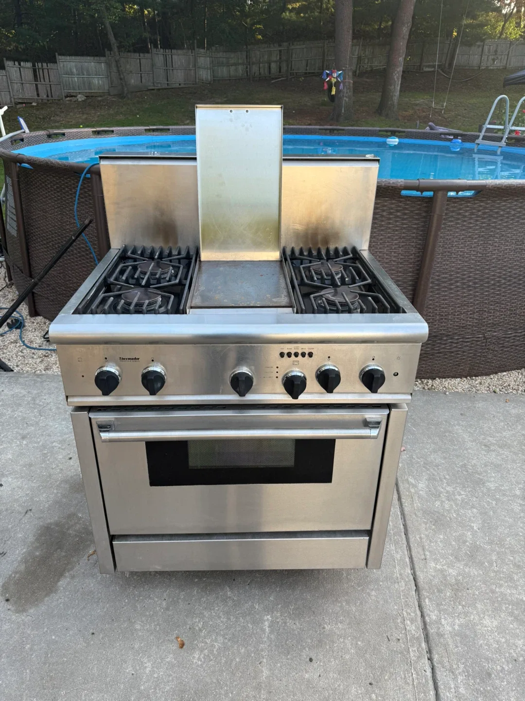 Thermador Stainless Steel Gas Range Oven image indicator(4)