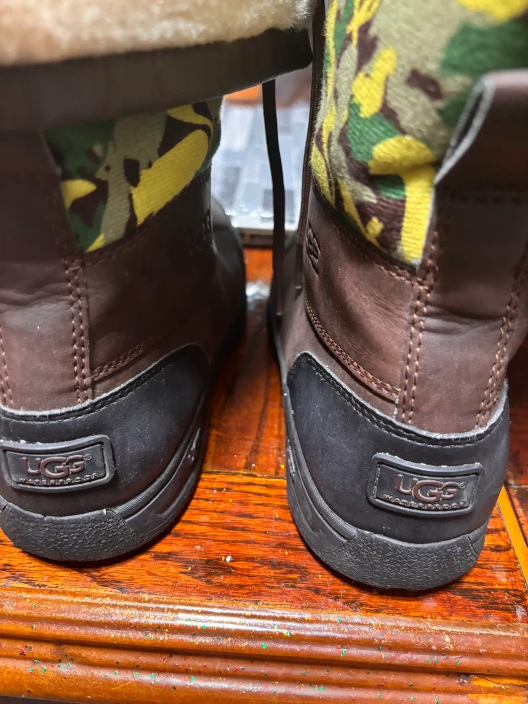 UGG Australia Brown Leather Boots