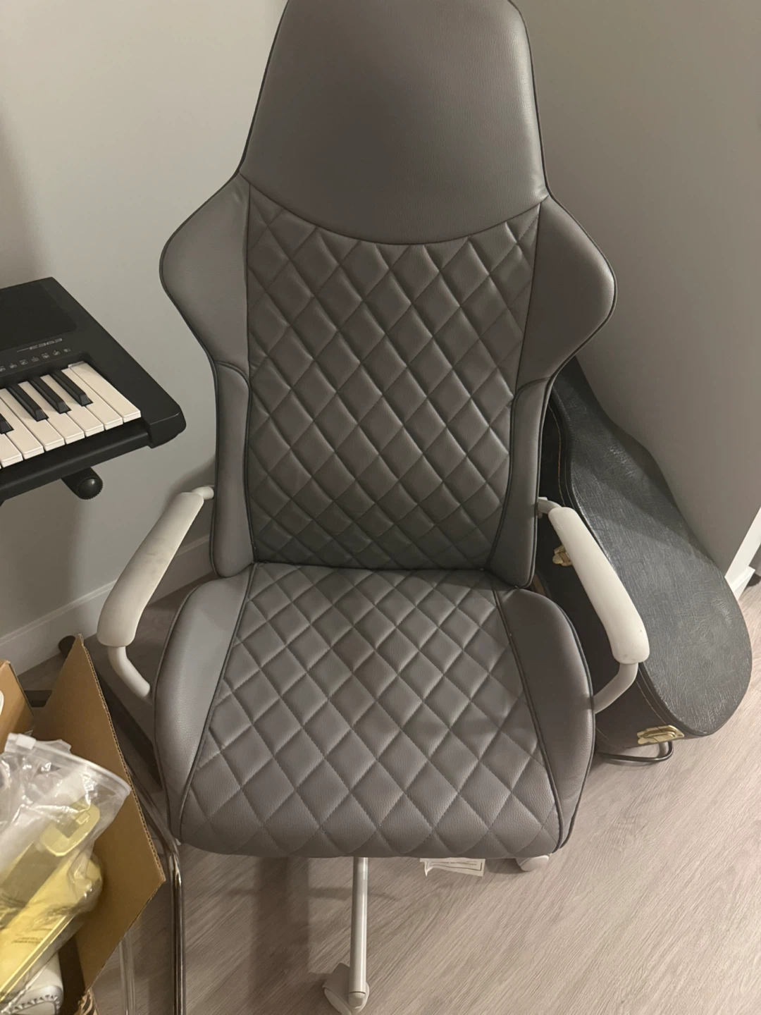 Grey Gaming Chair - Like New! - photo 2