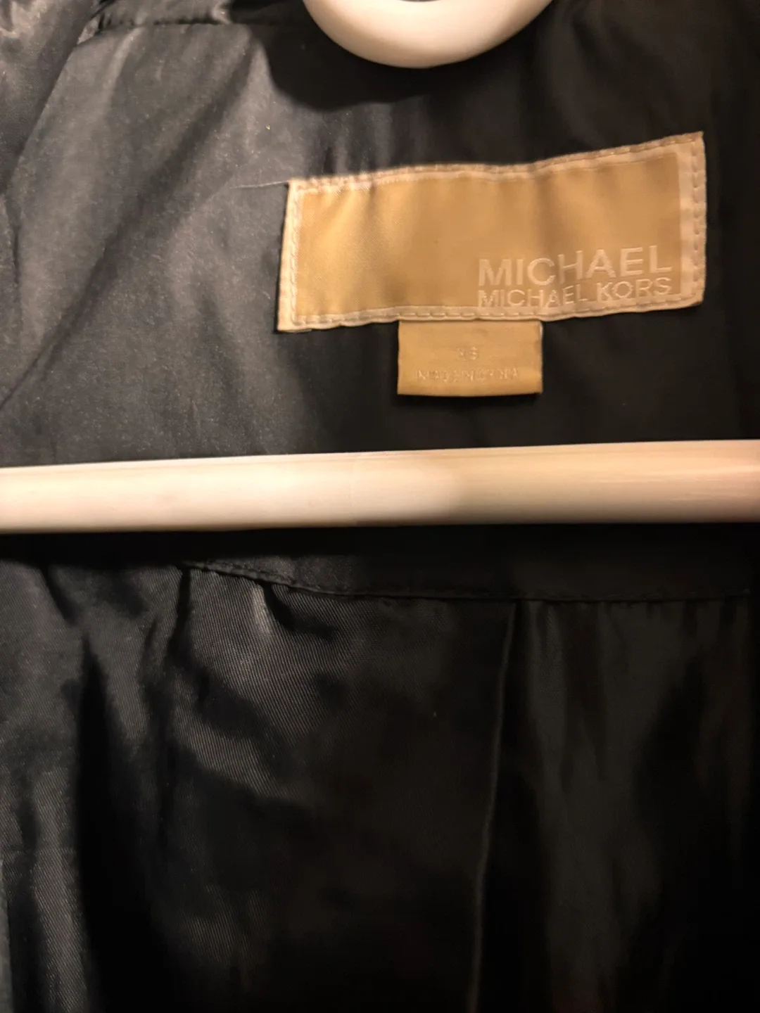 Michael Michael Kors Black Puffer Jacket - Size XS image indicator(2)