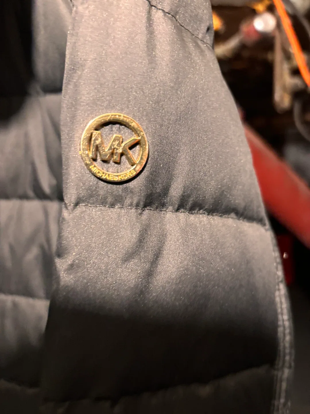 Michael Michael Kors Black Puffer Jacket - Size XS image indicator(3)