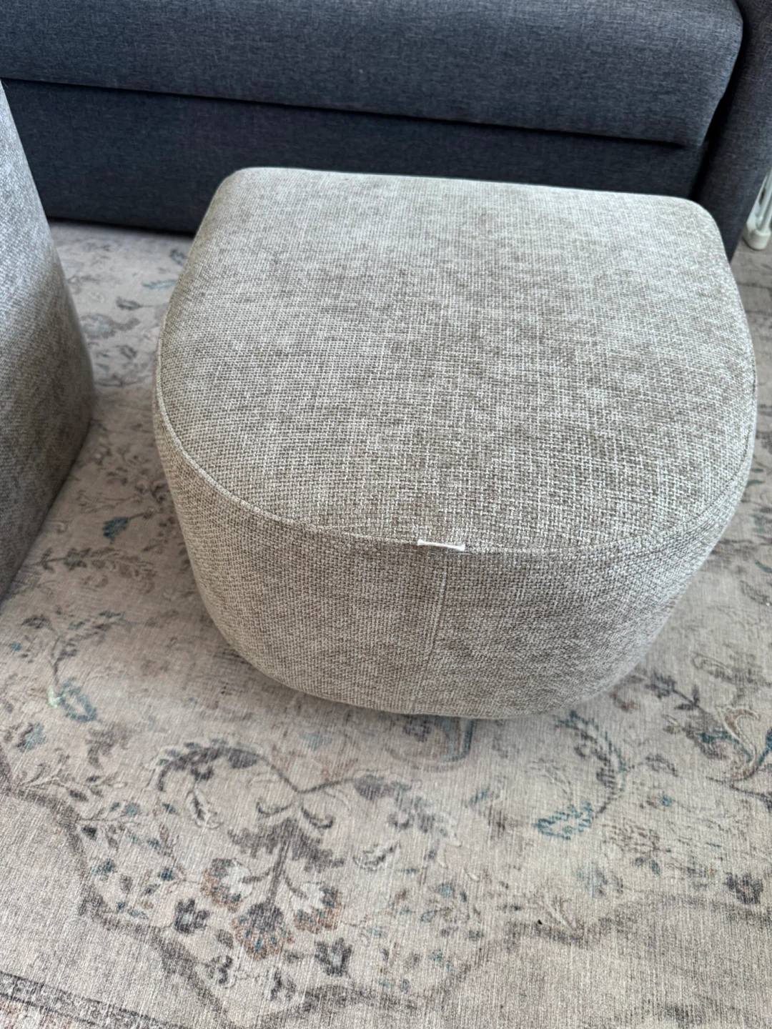 Upholstered Accent Chair & Ottoman Set - photo 2