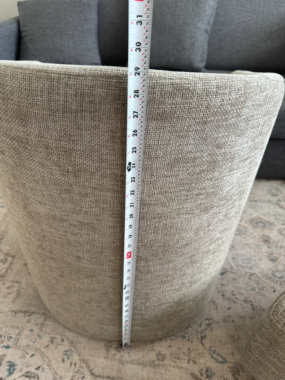 Upholstered Accent Chair & Ottoman Set image indicator(4)