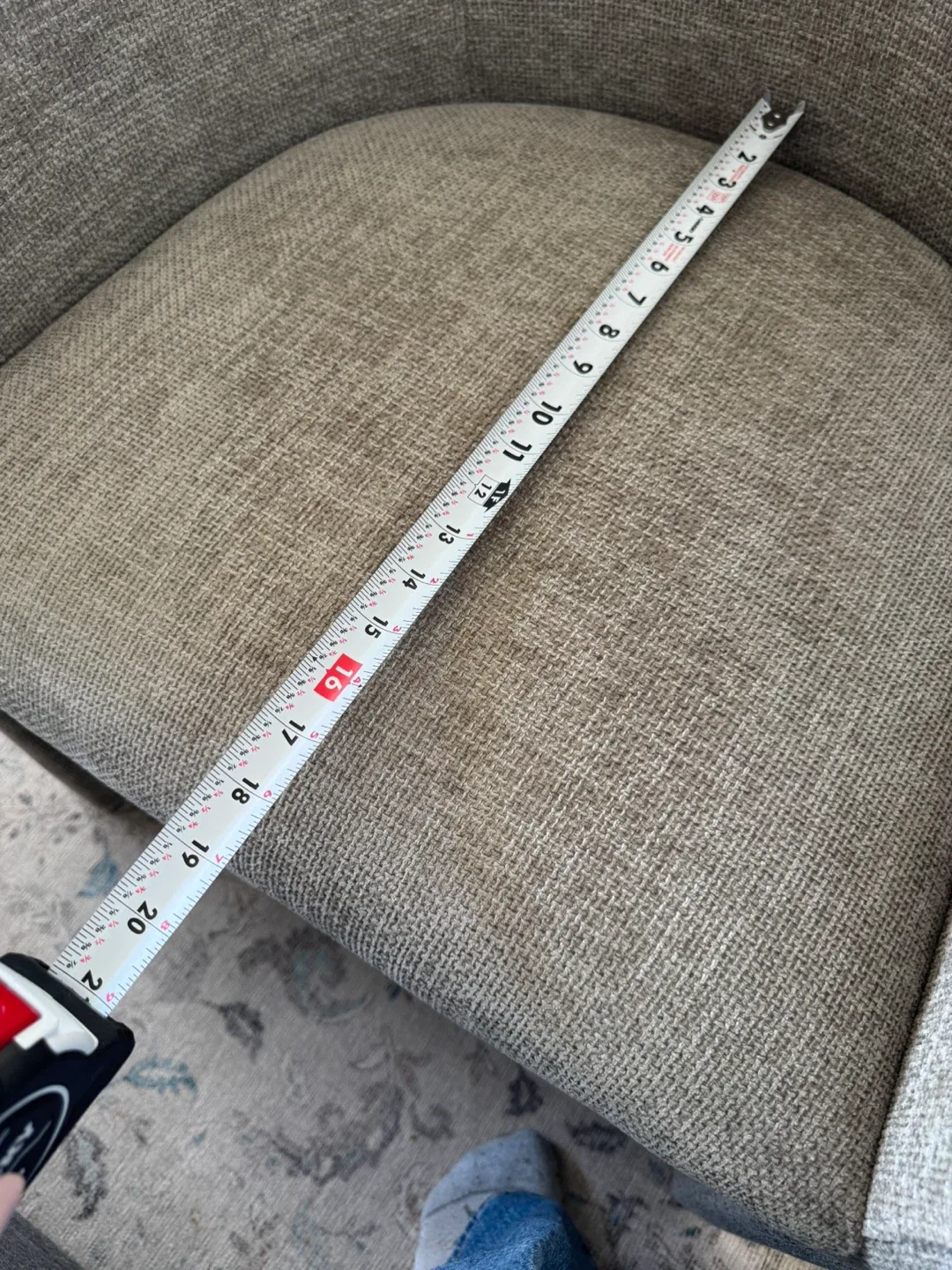 Upholstered Accent Chair & Ottoman Set image indicator(3)