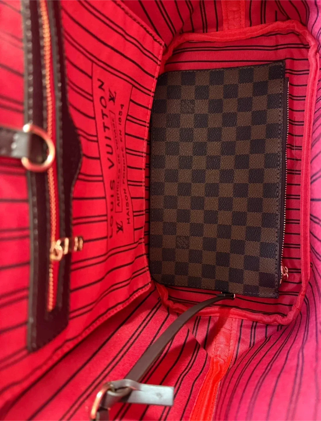 LV Checkered Tote and Pochette image indicator(2)