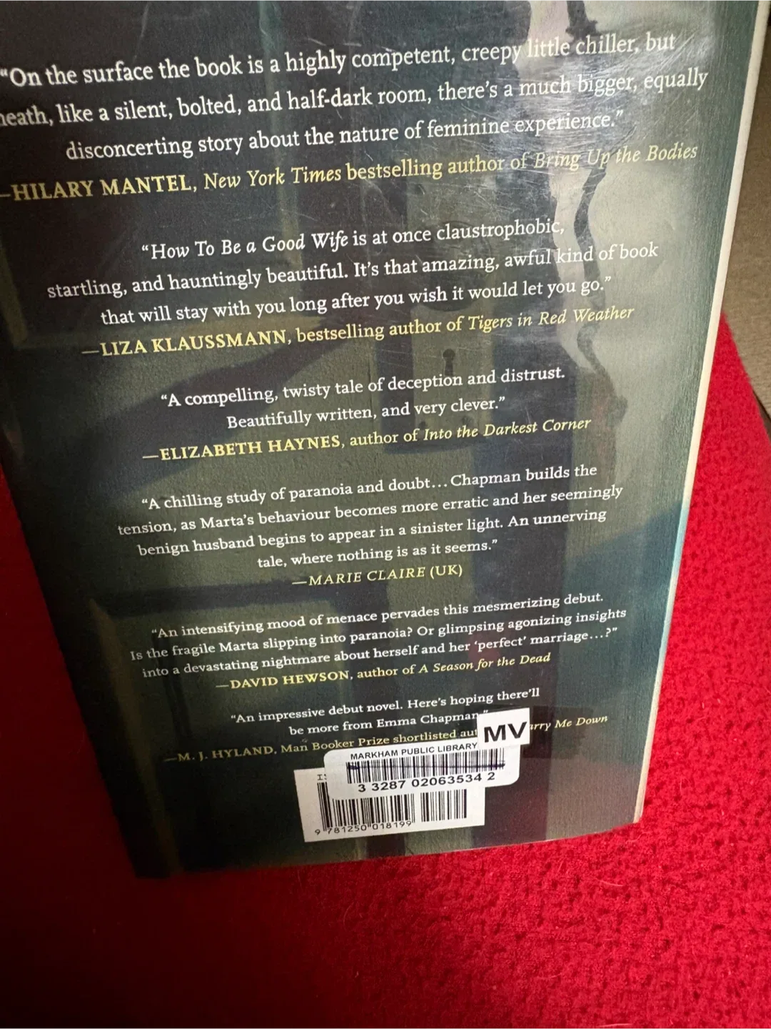 How To Be A Good Wife by Emma Chapman - Fiction image indicator(2)