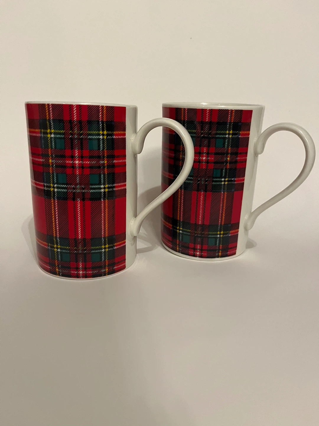 Pair of Tartan Mugs