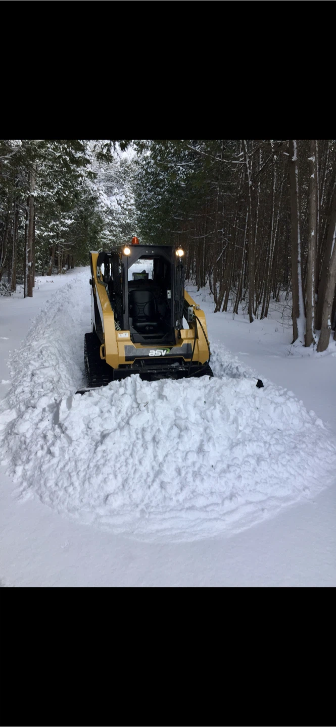 Snow plow for skid steer or tractor - photo 2