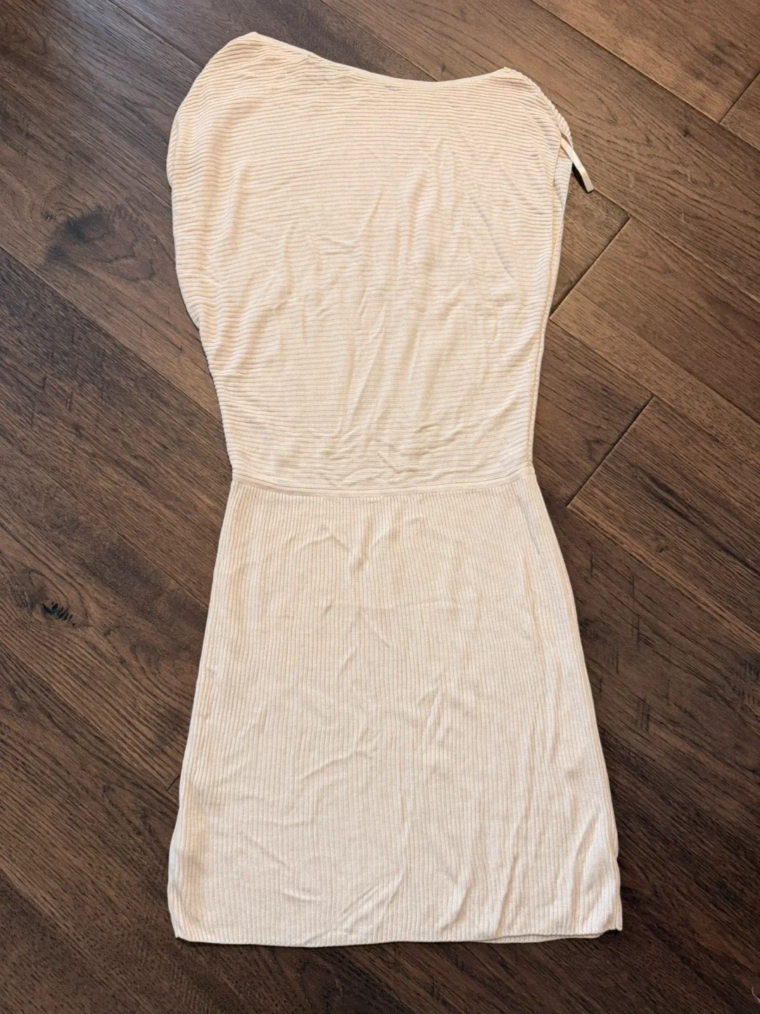 Brand New Banana Republic Beige Ribbed Dress - Size M image indicator(3)