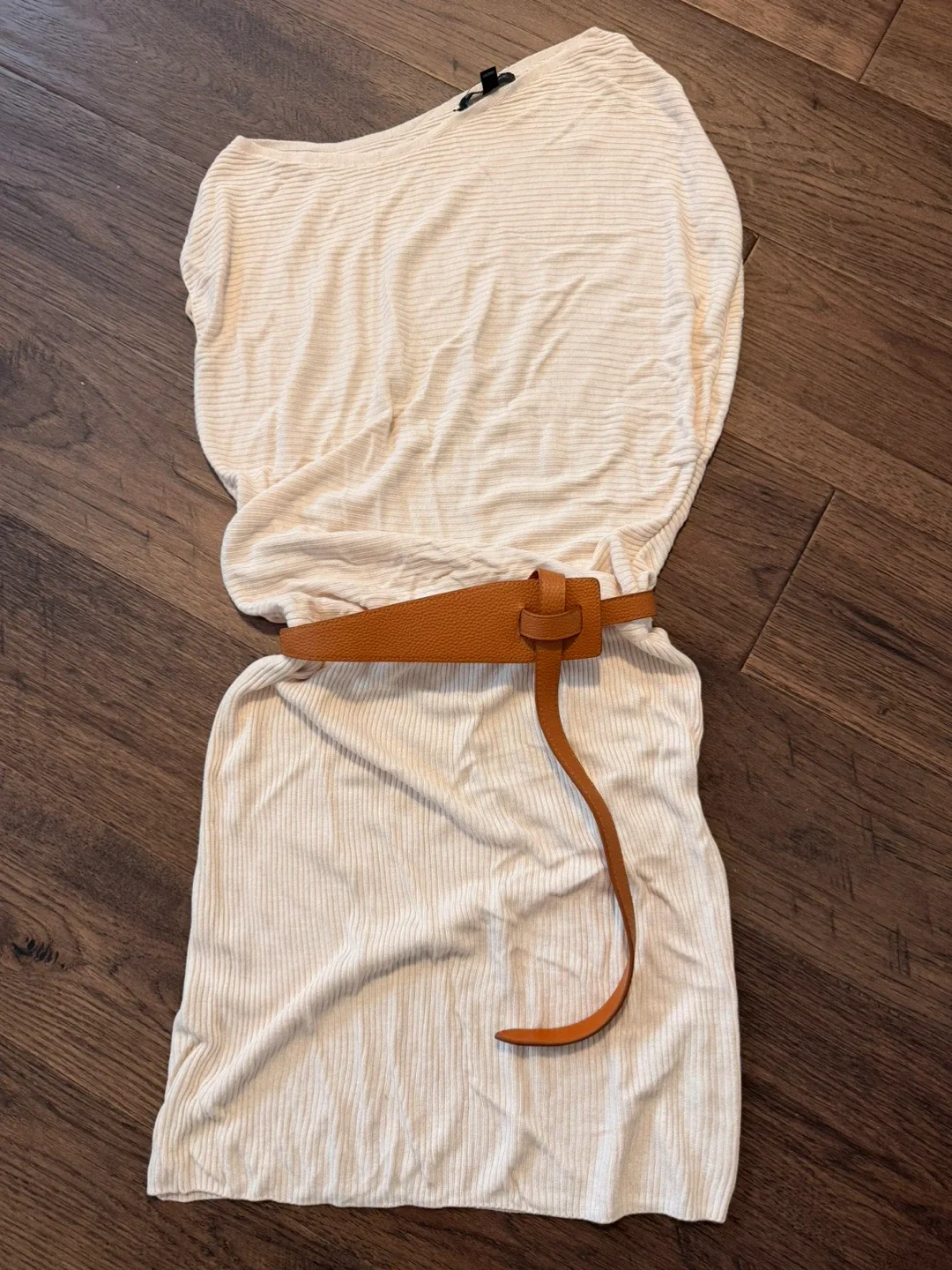 Brand New Banana Republic Beige Ribbed Dress - Size M image indicator(2)