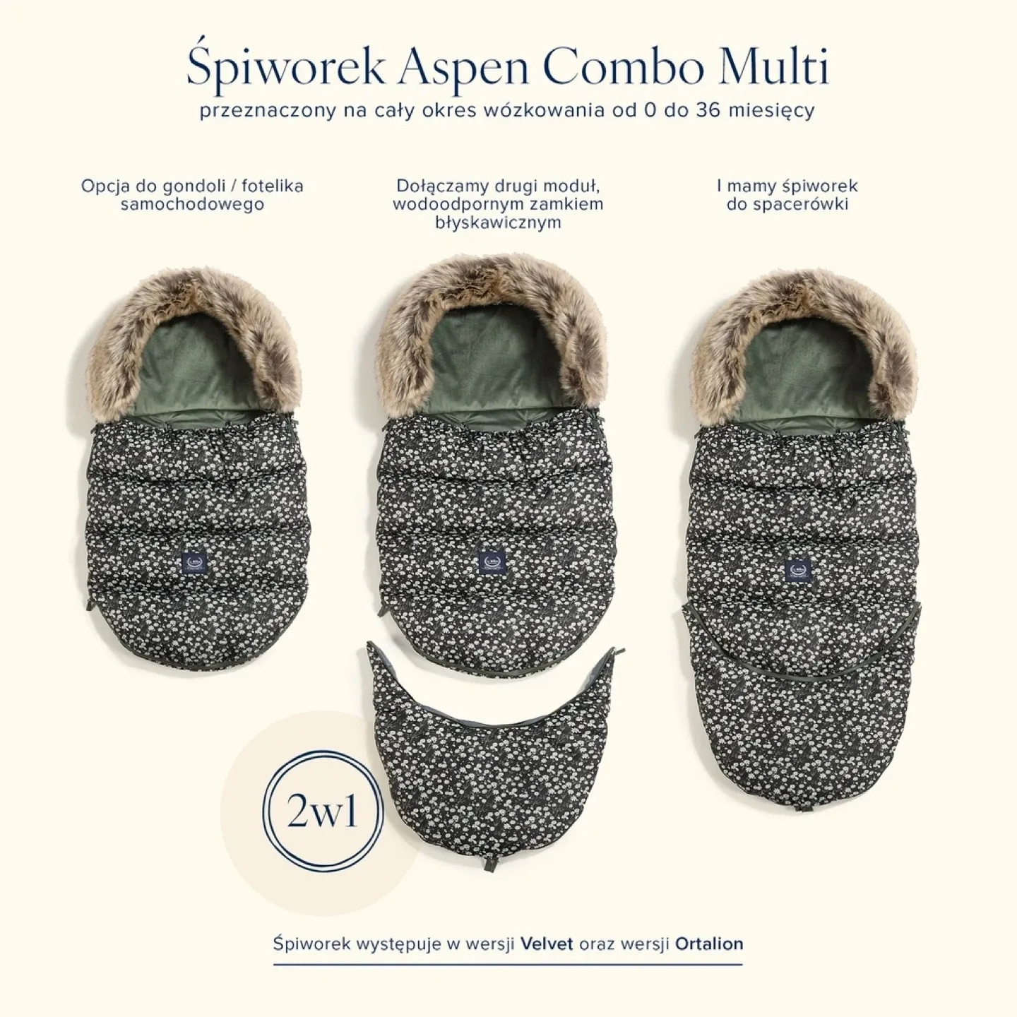 La Millou Aspen Combo Multi Sleeping Bag - Gray image indicator(5)