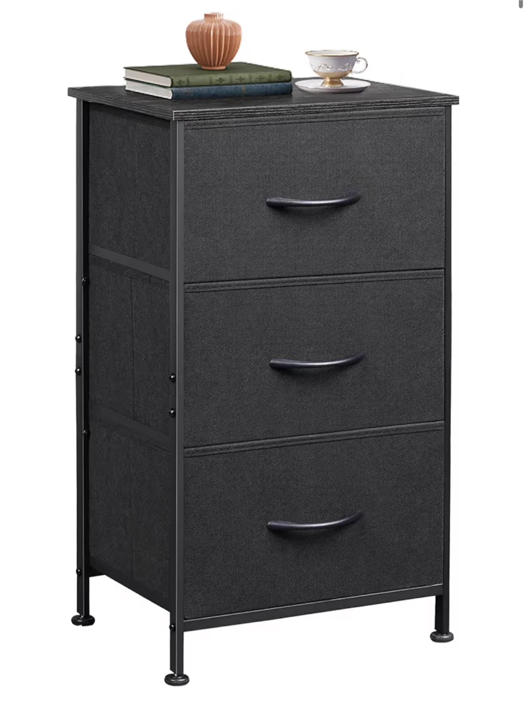 3-Drawer Fabric Storage Dresser - photo 2